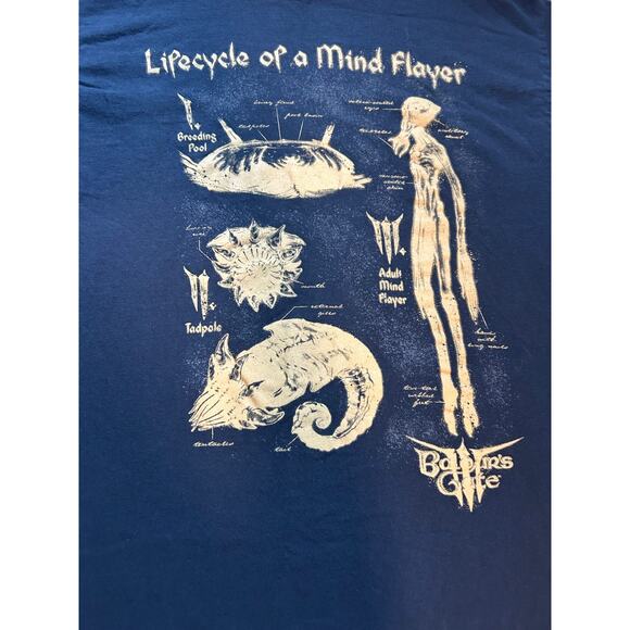 Dungeons & Dragons Graphic T-shirt Black Basic Mind Player M - Picture 4 of 7